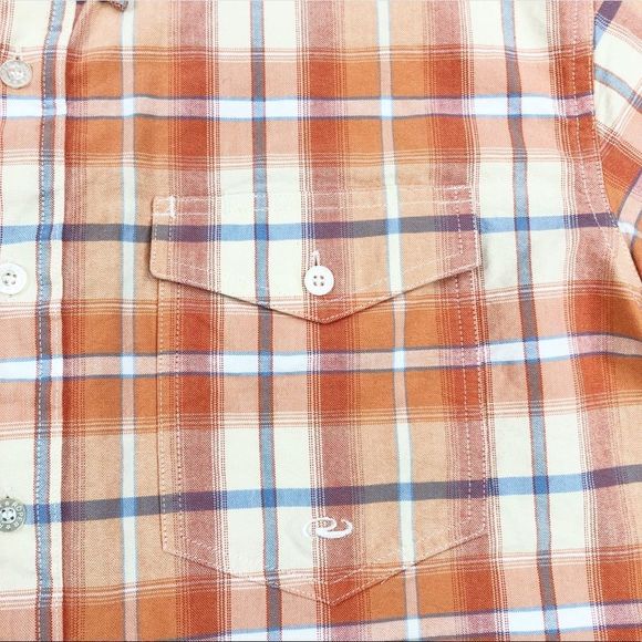 Roper Button Down Mens Western Short Sleeve Rancher Shirt sz M - Picture 7 of 10